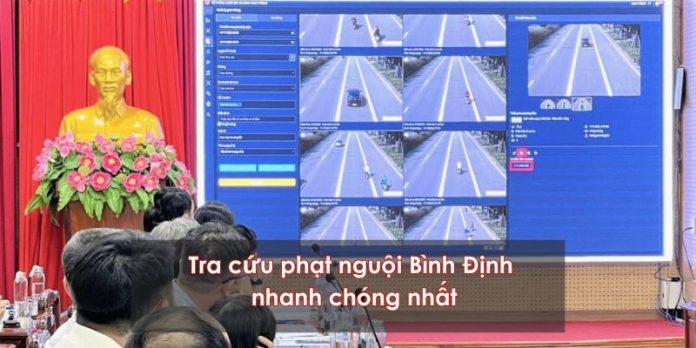 Tra cứu phạt nguội tại Bình Định