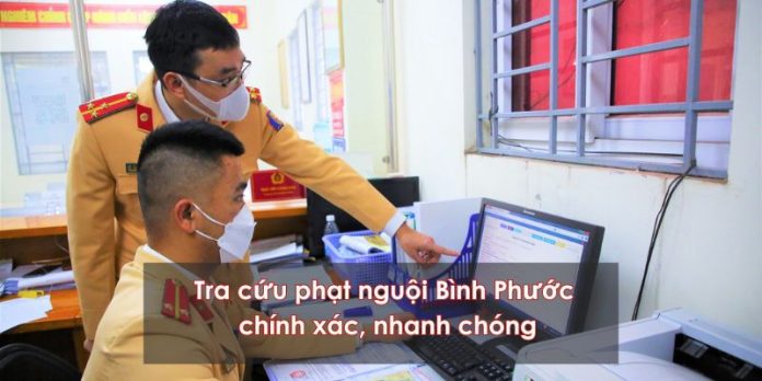 Tra cứu phạt nguội bình phước