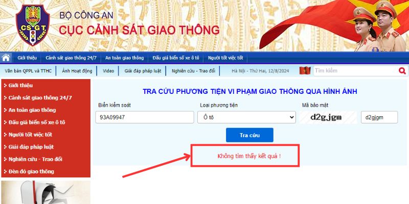 tra phạt nguội bình phước tại cục csgt