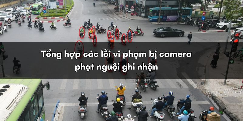 Các lỗi vi phạm giao thông Vĩnh Phúc